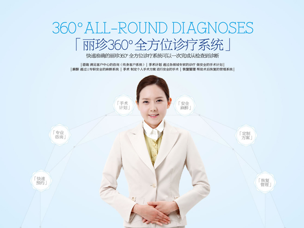 韩国丽珍整形医院拥有360°全方位的诊疗系统